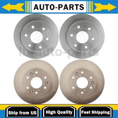 Rotor de freno de disco delantero trasero 4x para GMC Sierra 1500 2005-2006 5,3 L Foto 1 de 4