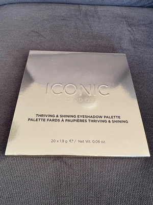 ICONIC London Thriving & Shining Eyeshadow Palette Lidschatten ABSOLUT NEU Braun - Bild 1 von 2