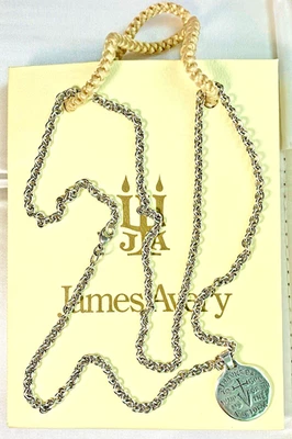 Colgante y cadena James Avery Sterling GRACIAS A DIOS correo prioritario gratuito Foto 1 de 4