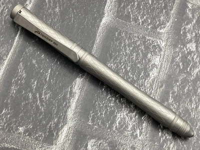 Тактическая титановая черная чернильная ручка PioneerEdc 2SB031-SW со стеклоподъемником - Изображение 1 из 4