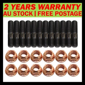 12 Pcs M10x1.5x50mm High Tensile Stud Kit for Manifold & Turbo - Picture 1 of 6