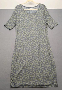 LuLaRoe Julia Blue And Green 3XL Form Fitting Fit Sz 24-26 - Picture 1 of 5