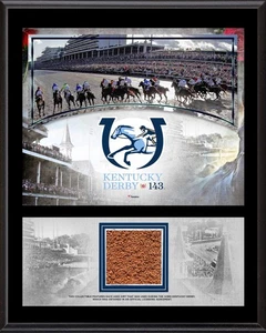 Kentucky Derby 143 12x15 Event Plaque & Race-Used Dirt-143rd Kentucky Derby - Picture 1 of 1