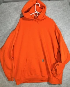 Carhartt Workwear Hoodie Sweatshirt Herren Big 4XL High Visibility Orange - Bild 1 von 6