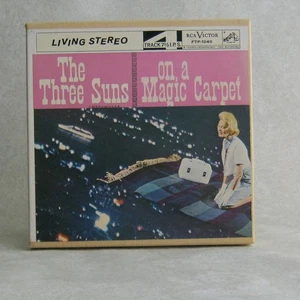 The Three Suns On a Magic Carpet Reel to Reel Tape Sealed 1960 RCA Victor Stereo - Picture 1 of 7
