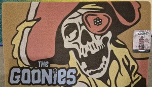 THE GOONIES DOOR MAT RUG COLLECTABLE ONE EYED WILLIE CULT 1985 ADVENTURE FILM - Picture 1 of 3