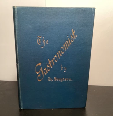 1893 The Gastronomist - In French, English, German & Swedish - Theodor Bengtson - Image 1 of 4