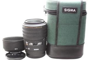 Sigma 105mm f/2.8 EX Macro Telephoto Lens For Sony Minolta A From Japan #A101950 - Picture 1 of 13