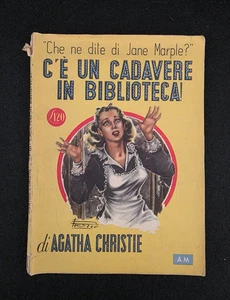 I Gialli Mondadori C'è Un Cadavere in Biblioteca di Agatha Christie Anno 1948 - Imagen 1 de 2