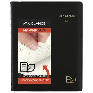 Libros de citas mensuales semanales reciclados AT-A-GLANCE - Imagen 1 de 8