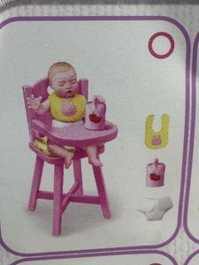 5 Surprise My Mini Baby Series 2 by ZURU Pink High chair - Picture 1 of 1