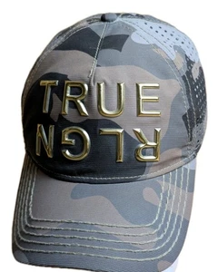 Gorra de Béisbol Rara True Religion Camuflaje Logotipo Camuflaje Snapback - Nueva Talla Única - Imagen 1 de 9