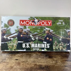 US Marines Edition Monopoly Board Game 100% Complete 2005 Parker Brothers - Picture 1 of 17