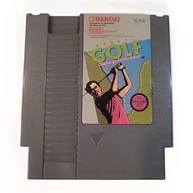 Bandai Golf: Challenge Pebble Beach NES (Nintendo Entertainment System, 1989)