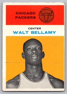 1961-62 FLEER #4 WALT BELLAMY PACKERS ROOKIE - Picture 1 of 3