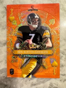 Ben Roethlisberger 2024 Wild Card 5 Card Draw #1/5 Pittsburgh Steelers - Picture 1 of 2