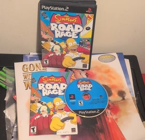 The Simpsons Road Rage PlayStation 2 PS2 - Completo Original 1ª Edición Y2K - Imagen 1 de 5