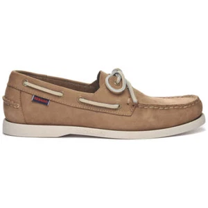 SEBAGO PORTLAND NUBUCK Shoes Brown Taupe New - Picture 1 of 5