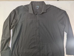 Black Murano Shirt XLT Tall Button Down Dress Long Sleeve Front Pocket  - Picture 1 of 6