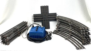 1950-60's Lionel 3 Rail 6 Straight 10 Curve & Crossover & 4150 Transformer 7.5VA - Picture 1 of 6