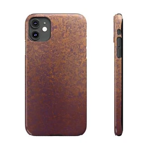 Fundas delgadas de cobre ornamentadas para iPhone 16/15/14/13/12/11, acabado brillante - Imagen 1 de 73