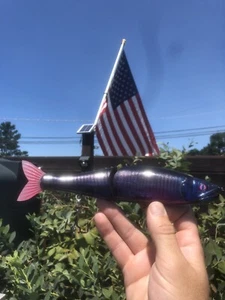 Custom Painted Glide Bait Jointed Claw 230mm Magnum Premium Blank TRAPPER HOOKS - Bild 1 von 6