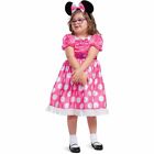 Déguisement sous licence Disney Minnie Mouse rose costume adaptatif enfant filles Med 7-8