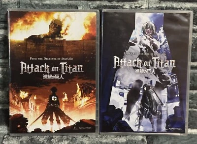 Attack On Titan - Season 1 Part 1 and Season 1 Part 2 Episodes 1-25 on DVD - Image 1 of 4