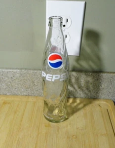 Vintage 1970's Pepsi Cola Glass Bottle - Swirl 355 ml (Refresco Sabor Cola) - Picture 1 of 4