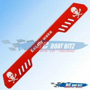 Traxxas Spartan Splash Guard 'EAT MY WAKE' Red - Picture 1 of 2