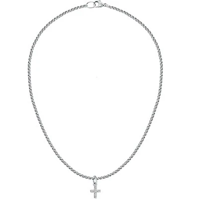 Collana Donna Morellato DROPS SCZ1288 Acciaio Croce con Zirconi - Immagine 1 di 2