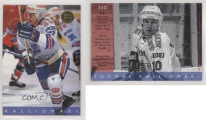 1995-96 Leaf Sisu SM-liiga Tuomas Kalliomaki #350