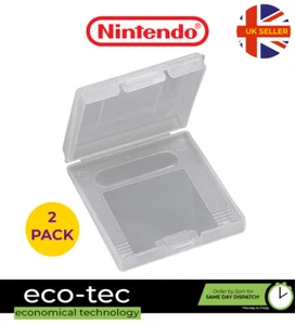 2x Game Cartridge Card Case Storage Box for Game Boy Original & Color - Picture 1 of 6