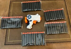 Mini Zuru 3.5” X Shot Toy Dart Gun Lot Of 50 Darts Works