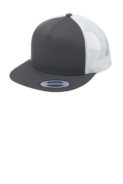 STC38 Sport-Tek Yupoong 5-Panel Classic Trucker Mesh Back Cap 6006 - Imagem 1 de 1