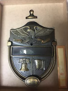 Vintage American Bi-Centennial Door Knocker 1776-1976 NEW Liberty Bell Eagle  - Picture 1 of 6