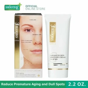 SMOOTH E GOLD ADVANCED ANTI-AGING CREAM SMOOTH SKIN RECOVERY REDUCE DULL SPOTS - Picture 1 of 12