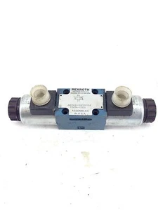 NEW REXROTH DIRECTIONAL PILOT VALVE 4WE6E60/EG12N9K4 S043A-1222A (B387) - Picture 1 of 2