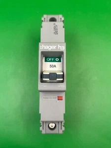 Hager HDA048Z 313589 50A MCCB - Nuevo y en caja - Imagen 1 de 4