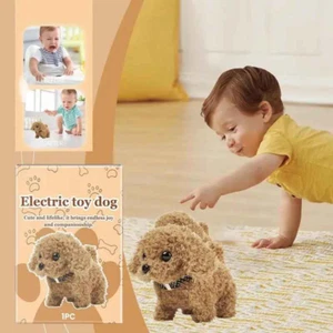 Electronic Walking and Barking Plush Dog Toy Interactive Puppy - Dog Fun Gift - Picture 1 of 7