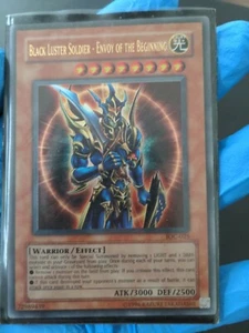 Yu-Gi-Oh! Black Luster Soldier IOC-025 Ilimitado Ultra Raro Excelente Estado - Imagen 1 de 5