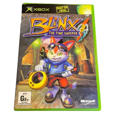 Blinx: The Time Sweeper | Original Microsoft XBOX PAL Game + Manual Included - Image 1 of 4