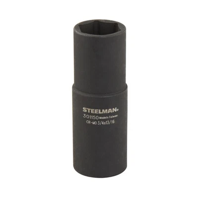 Steelman 1/2in. Drive 3/4 in. x 13/16 in. Dual Sided Flip Impact Socket 301150 Foto 1 de 4