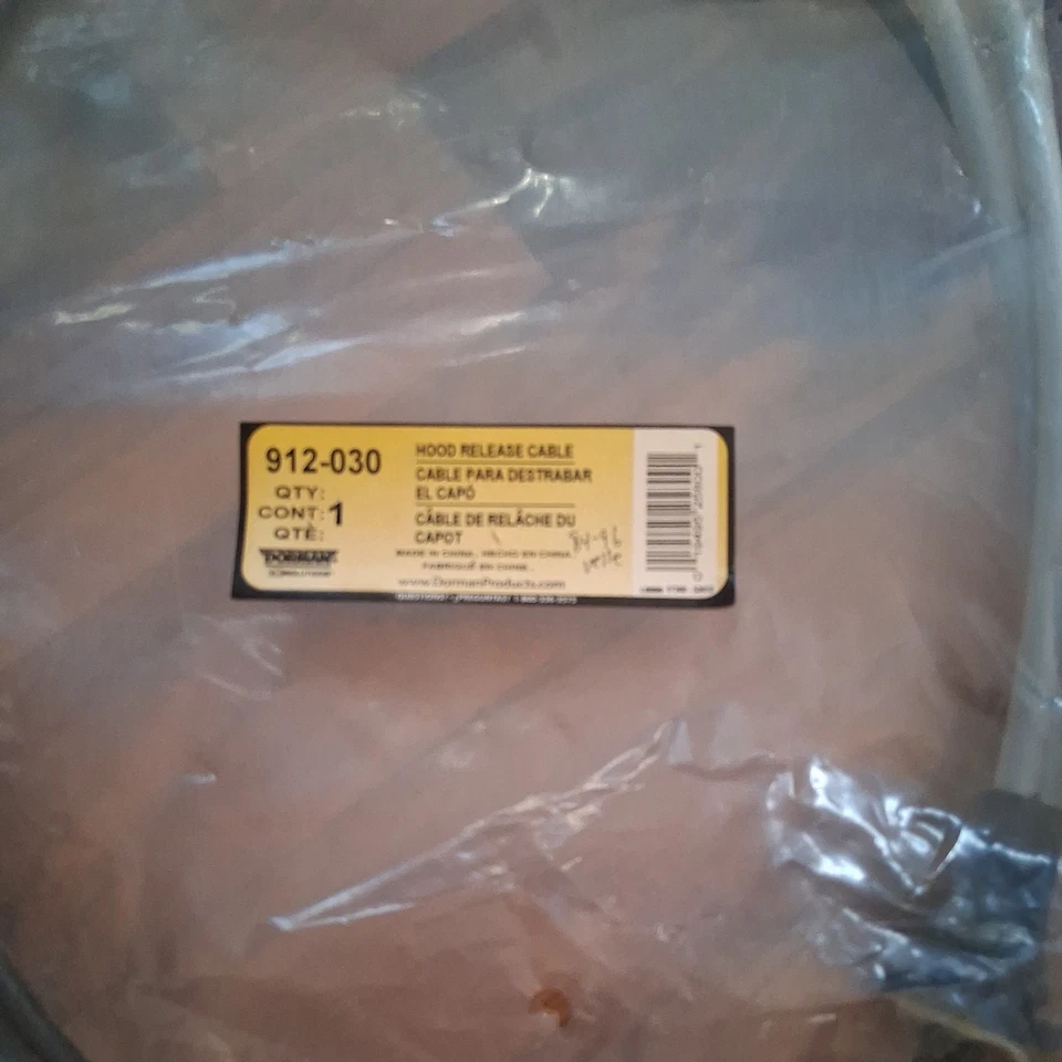 Par de montaje de cable de liberación de capó DORMAN 912-030 para Chevrolet Corvette 84-96 Foto 1 de 2