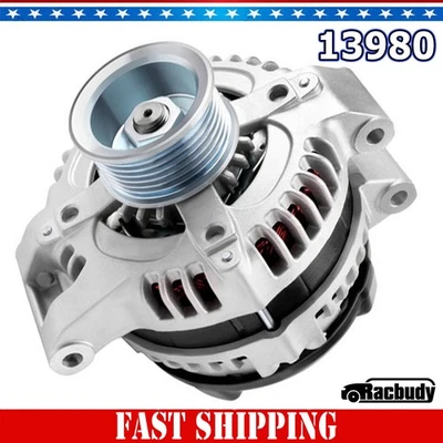 New 105Amp Alternator For Honda CR-V CRV 2007 - 2011 2.4L For 31100RTA023 13980 - Image 1 of 4