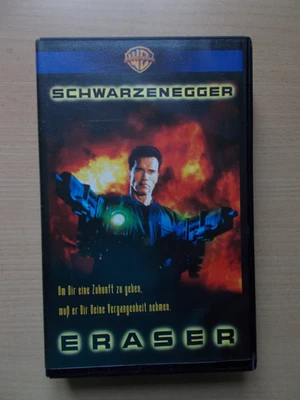 VHS Eraser Arnold Schwarzenegger     FSK 16 - Bild 1 von 4