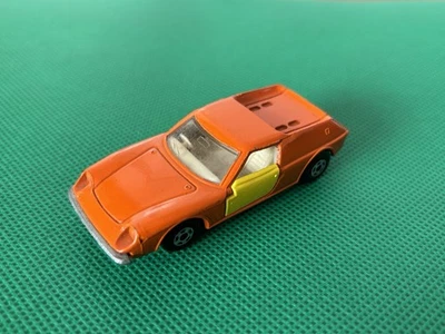 Matchbox Superfast 5a Lotus Europa - orange body with high arches, lemon doors - Image 1 of 4