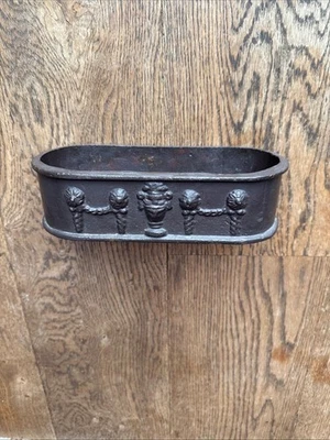 Antigua jardinera victoriana de metal de acero decorativa exhibición de cocina casa de campo Foto 1 de 4