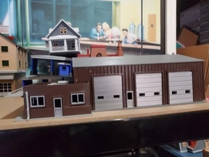 OPERATIONS YARD SHOP S SCALE MODEL BUILDING-DIORAMA - Picture 1 of 4