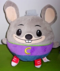 Chuck E. Cheese Kaugummibälle KISSENSTIL Plüsch Top Zustand 8,5 ZOLL FIESTA SPIELZEUG - Bild 1 von 4